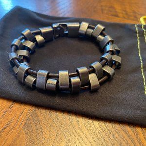 Stylish and Very Unique and Rich Leather Bracelet